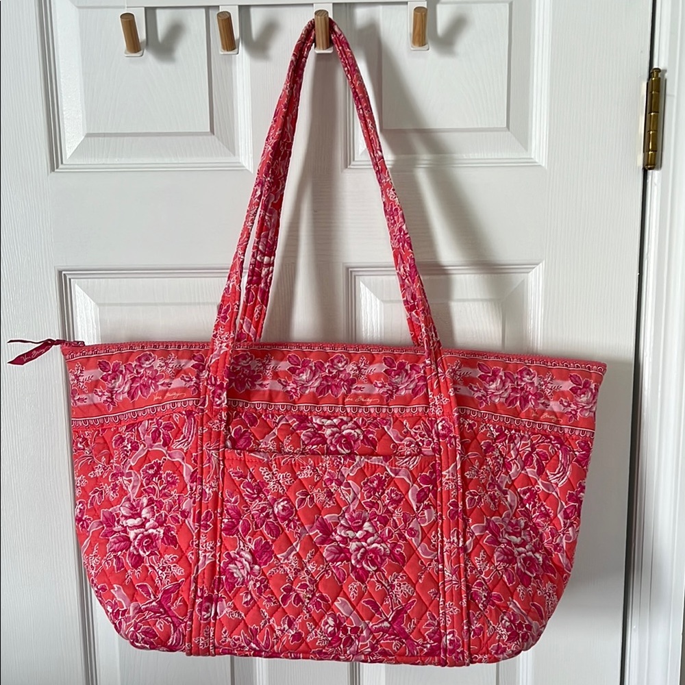 Vera Bradley “Hope Toile” Miller zip tote bag